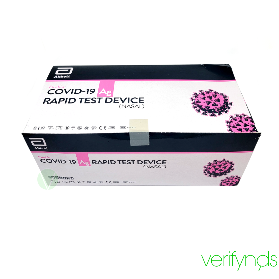 [NEW] Abbot Panbio COVID-19 Rapid Antigen Test (Nasal)